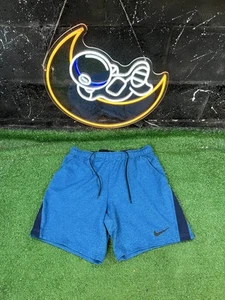 Pantalones cortos deportivos Nike Dri-Fit de baloncesto azul brillante para hombre talla grande - Imagen 1 de 7