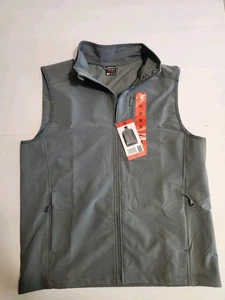 32 Degrees Heat Vest Men's Tech Midweight Gray Medium - Picture 1 of 8