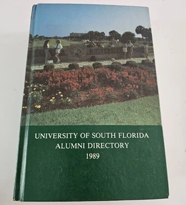 Vintage 1989 The University of South Florida Alumni Directory Hardcover Buch - Bild 1 von 12