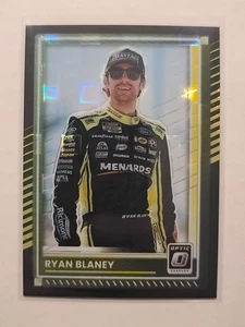 2025 Donruss Optic NASCAR Ryan Blaney #72 Black Pandora Prizm Parallel - Picture 1 of 2