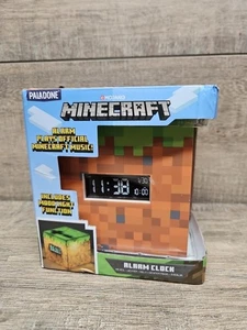 Minecraft  Mood Light Alarm Clock Plays Official Music New Mojang - Picture 1 of 6