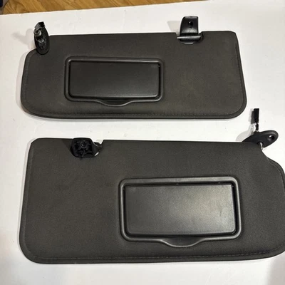 08-12 OEM Ford Escape Mercury Mariner Driver & Passenger Side Sun Visor Pair Set - Image 1 of 4