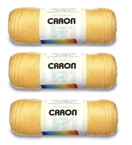 Simply Soft Yarn Solids (3-Pack) Sunshine H97003-97553 - Picture 1 of 3