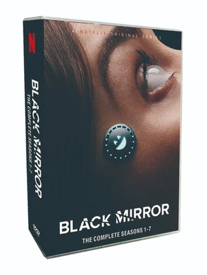 Black Mirror : Complete TV Series Season 1-7 (DVD 14-Disc Box Set) Region 1 - Immagine 1 di 2