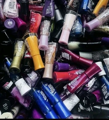 Lote de 10 esmaltes de uñas Sally Hansen, Insta-Dri (sin repeticiones) Foto 1 de 2