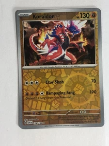 Pokemon TCG Scarlet & Violet Reverse Holographic Koraidon 124/198 Near Mint - Picture 1 of 3
