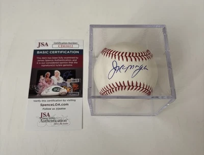 Joe Morgan Signed Autograph Baseball With Display Case with JSA Authentication - Image 1 of 4