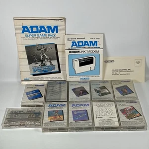 Partia 10 programów Adam Colecovision, super pakiet gier, półfabrykaty - Buck Rogers, Zaxxon - Zdjęcie 1 z 22