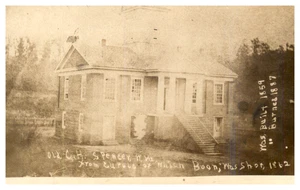 BOON fue disparado, 1862 antiguo C.H. SPENCER W.VA. Construido 1859 quemado 1887 - Imagen 1 de 2