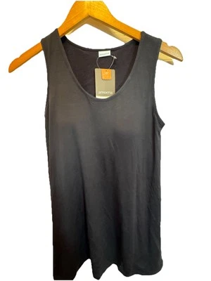 Sutiã Amoena regata acolchoada prateleira embutida Wmns S sem mangas novo com etiquetas - Imagem 1 de 4