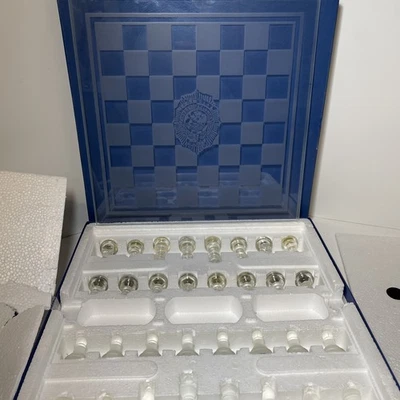 Chess Glass Set from Chile Complete Set All Glass!! - Image 1 of 4