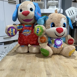 2 Fisher Price Danza y Mueva Cachorro Perro y Hermano Aprendizaje Temprano Charlas Bailes * - Imagen 1 de 15