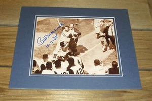 Bill Mazeroski Pittsburg Pirates Great Autographed 8x10 Sepia Photo - 1960 WS HR - Picture 1 of 7