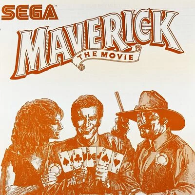 Data East Maverick Pinball Machine Game Manual Schematics NOS ORIGINAL - Image 1 of 3