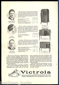 1924 VICTROLA advertisement, Victrola No. 111, 260 & 215 players - Picture 1 of 1
