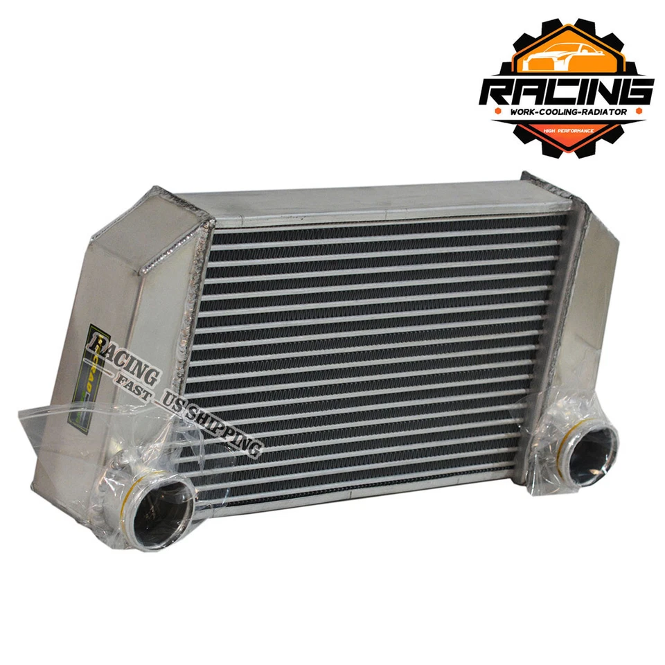 UNIVERSAL V MOUNT TURBO INTERCOOLER For FMIC 25X12X3.5 550HP 2.75" INLET OUTLET - Image 1 of 4
