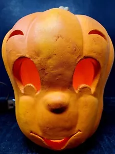 Vintage Casper D Friendly Ghost 1995 Jack O' Lantern leichter Kürbis Halloween - Bild 1 von 12