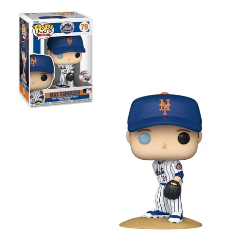 FunKo Pop! New York Mets Max Scherzer Vinyl Figure MLB Baseball No 79 Cover