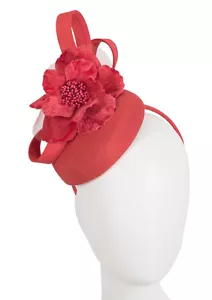 Fascinador de carreras rojo de Max Alexander vendedor 100 % australiano - Imagen 1 de 3