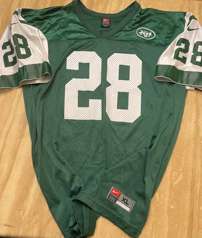 Curtis Martin New York Jets VINTAGE Nike NFL Jersey Cover