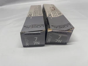 Lot of 2 - L'Oreal Dialight 7/7N, Demi-Permanent Color, Boxes Damaged - Picture 1 of 3