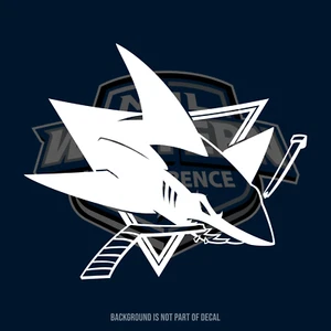 San Jose Sharks Vinyl Decal Sticker - Picture 1 of 3