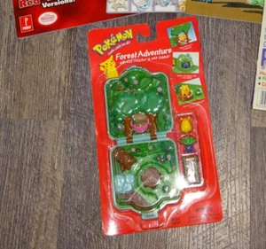 Pokemon Vintage pocket toy ~ 23 Pikachu 43 Oddish Forest adventure NIP, sealed - Picture 1 of 3
