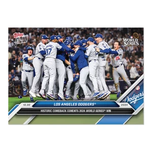 2024 Topps Now 885 Los Angeles Dodgers World Series Historic Comeback - Picture 1 of 2