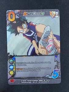 Battle Resolve (MHA02 XR 16/117) My Hero Academia - Picture 1 of 2