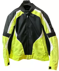 Bilt motorcycle jacket L Safety adventure hi-viz yellow zip-out liner - Bild 1 von 19
