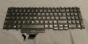 New OEM Dell Precision 7530 7730 7540 7740 Canadian Keyboard 0MVPVN MVPVN - Picture 1 of 2