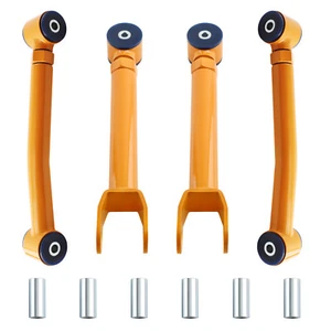 Juego de 4 brazos de control delanteros ajustables elevación de 0-8" para Jeep Wrangler TJ 1997-2006 - Imagen 1 de 16