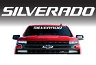 Chevy SILVERADO LTZ LT LS Z71 Trail Boss RST Windshield Banner Decal - 3" x 36"