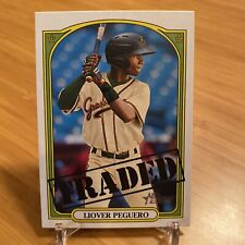2021 Topps Heritage Minors Liover Peguero Greensboro Grasshoppers Traded #193