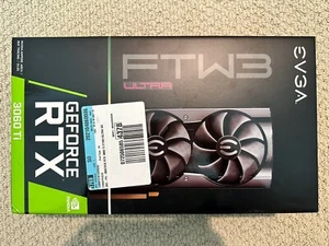 EVGA GeForce RTX 3060 Ti FTW3 ULTRA GAMING 8GB GDDR6 Video Card - 08G-P5-3667-KB - Picture 1 of 2