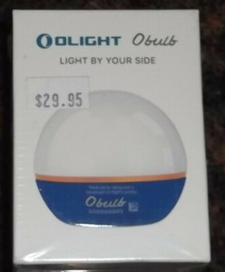 OLIGHT OBULB WHITE HIGH/LOW FLASHING RECHARGEABLE MAGNETIC LIGHT NEW