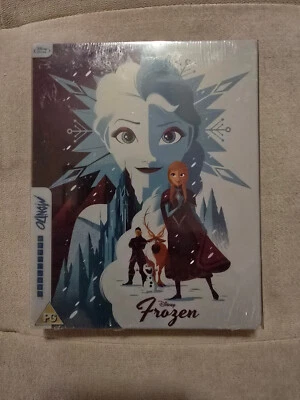 Disney Frozen Mondo Steelbook - Blu-ray - NEW/SEALED Foto 1 de 2