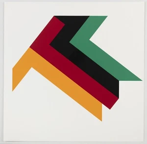Horst Scheffler/1970/Serigrafie/75 Exemplare/handsigniert/Konkrete Kunst/2 - Picture 1 of 2