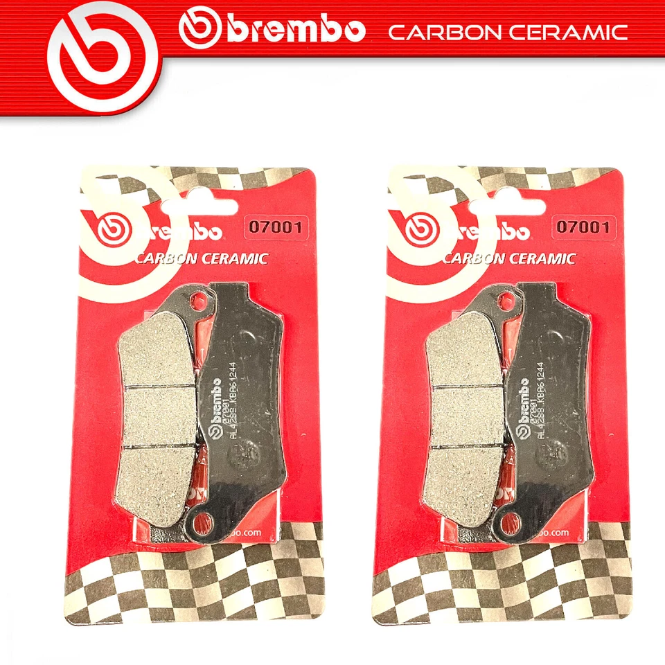 2 Couples Plaquette de Frein Brembo Avant pour Ducati Multistrada 620 2005>2006 - Photo 1/4