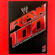 WWE Raw 100: The Top 100 Moments in Raw History DVD 3 Disc Set 2012