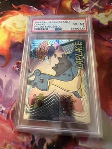 1999 Laplace (Lapras) Japanese Meiji Chocolate Promo PSA 8 - Picture 1 of 2