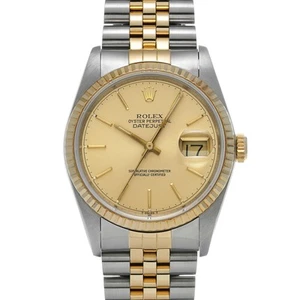 ROLEX Datejust 16233 Case Size 36×36mm Men's Used Watch #4920011 - Picture 1 of 5