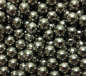 3 lbs. Stainless Steel 1/4" Round Balls-Shots Polishing Jewelry-Tumbling Media - Picture 1 of 3