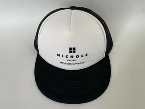 Vintage Trucker Hat NOS Nichols Advertising "That's How We Roll" Cap "You First" - Picture 1 of 7