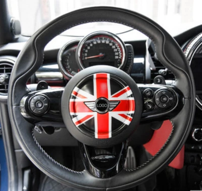 Cubierta decorativa ABS del volante para MINI Cooper Clubman Countryman Union Jack Foto 1 de 4
