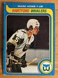 1979 Topps Mark Howe Hockey Card #216 Whalers Low-Grade O/C Bad Corners & Edges - Picture 1 of 2