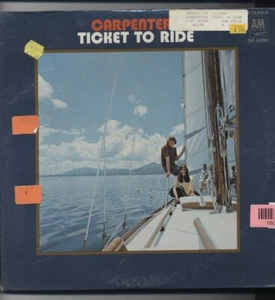 SEALED Carpenters ticket to ride SP 4205 Vinyl Record LP - Foto 1 di 7