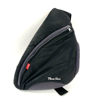 Canon PowerShot Bandolera Cámara Bolso Hombro Mochila de Viaje Negro Fotografía Foto 1 de 4