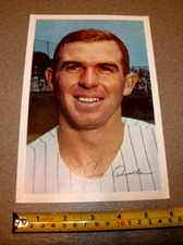 Jim Qualls (Rookie) 1969 Jewel Foods Chicago Cubs 6x9 Player Picture Pack Photo