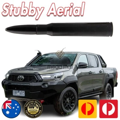 Bullet Antenna Aerial Stubby for Toyota Hilux RAV4 50 CALIBER - image 1 of 4